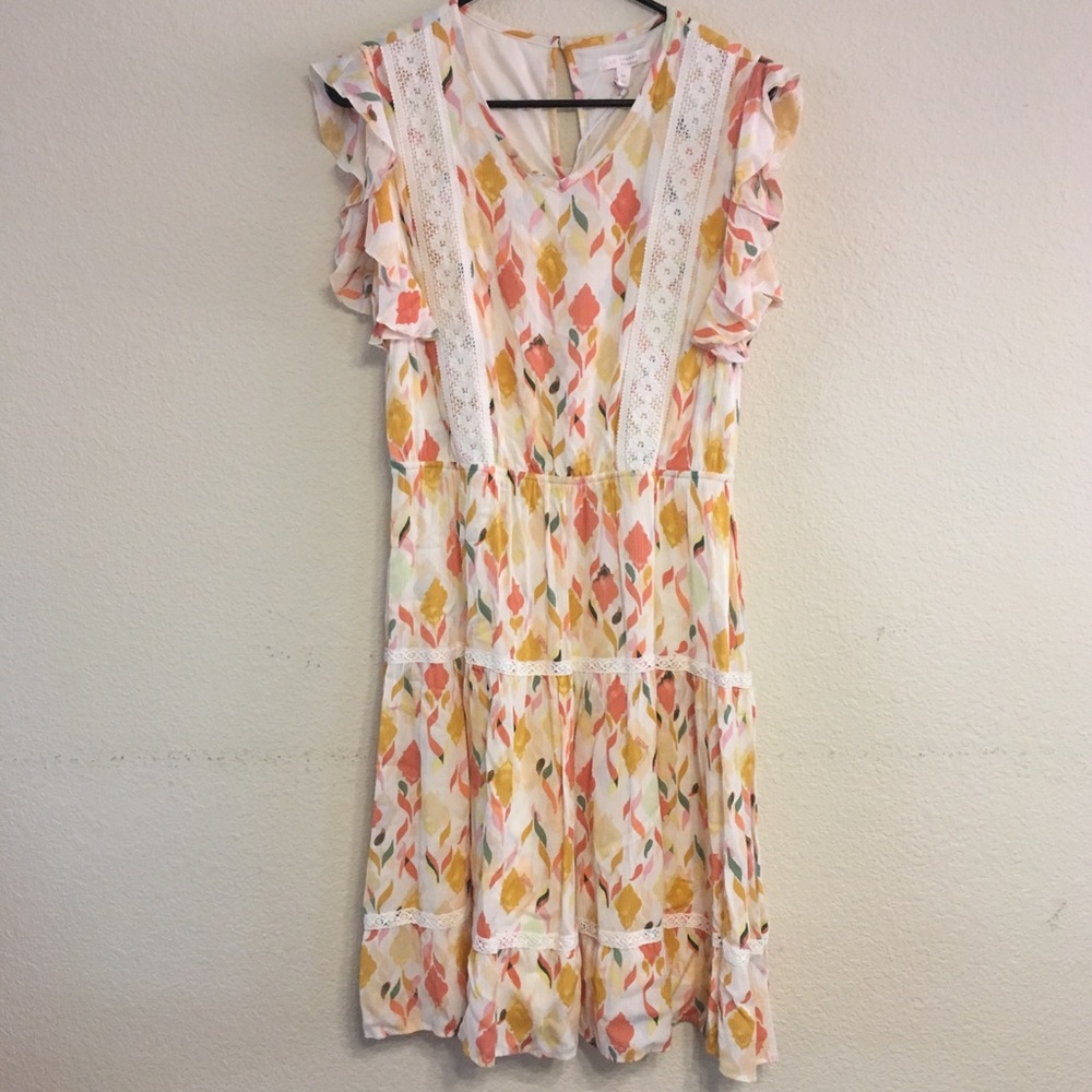 🦩 NWT Floral & Lace Sundress